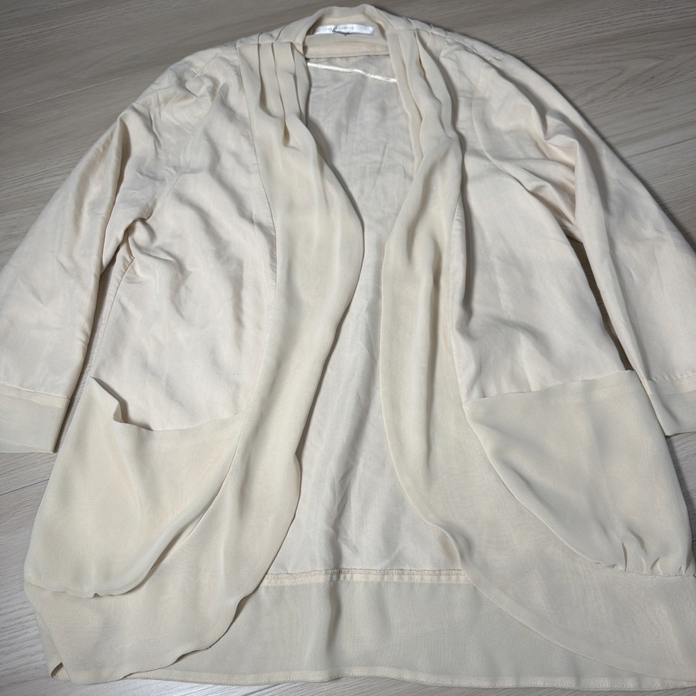 4i~ Women's Med Tan Cardigan Lauren Conrad Dressy